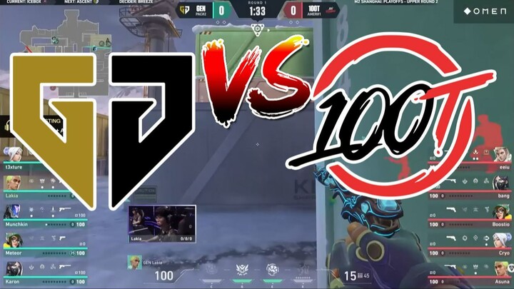 100 Thieves vs Gen.G - HIGHLIGHTS _ Champions Tour 2024_ Masters Shanghai