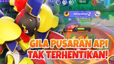 GILA PUSARAN API Amarouge TAK TERHENTIKAN! - Pokemon Unite
