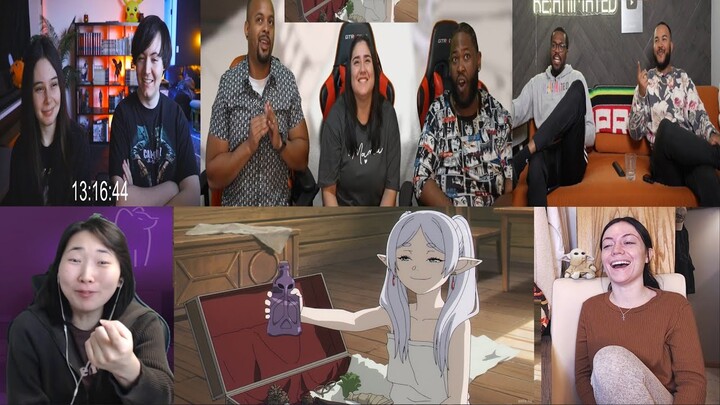 FRIEREN EPISODE 12 REACTION MASHUP!!