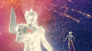 Ultraman Noah dan Dark Zaki di periode yang berbeda