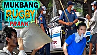 San. H, RUGBY PRANK LAPTRIP TO HAHA | MUKBANG RUGBY PRANK VIDEO, BAGO PUMANAW SI SAN. H