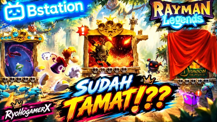 😱 TAMAT!? Petualangan Rayman Legends Sampai di A Cloud of Darkness! 🔥