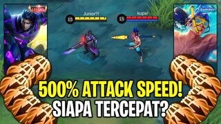 ALUCARD VS ZILONG || 500% ATTACK SPEED + LIFESTEAL || SIAPA PALING KUAT?! MOBILE LEGENDS