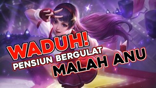 WADUH PENSIUN BERGULAT MALAH JOGED-JOGED