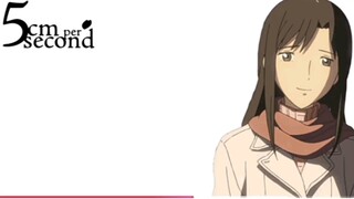 Lagu 5 cm persecond Full Lirik + Terjemah