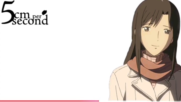 Lagu 5 cm persecond Full Lirik + Terjemah