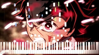 Demon Slayer (Kimetsu no Yaiba) - Kamado Tanjiro no Uta (Piano)