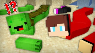 How Mikey & JJ Survive Without Arms and Legs in Minecraft Challenge (Maizen Mazien Mizen)