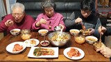 오늘은 양푼 비빔밥 먹는날~! 보름나물 양푼 비빔밥 먹방 (김치 콩나물국) Bibimbap Mukbang / Korean Food Recipes