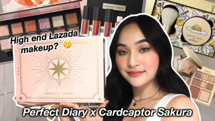 Trying out PERFECT DIARY makeups!! (first impression/review) | Cheska Dionisio