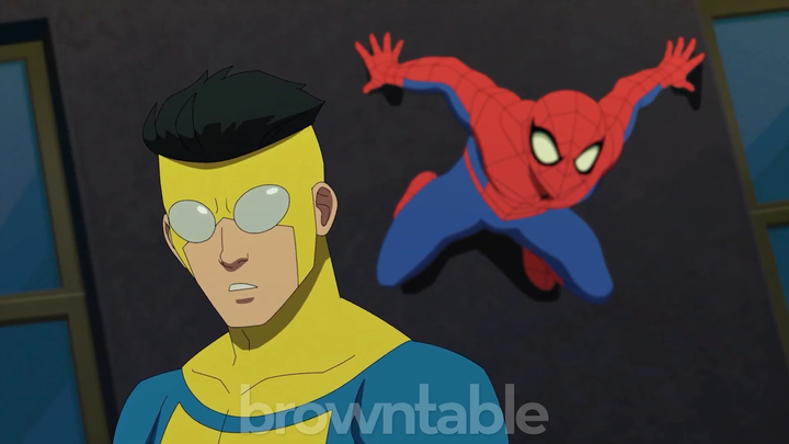 [Anime Fanmade] Mereka Ulang Spider-Man dengan Tahi Lalat Air Mata dari "Pahlawan Tak Terkalahkan"