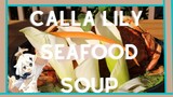 How to make Calla Lily Seafood Soup from Genshin Impact!