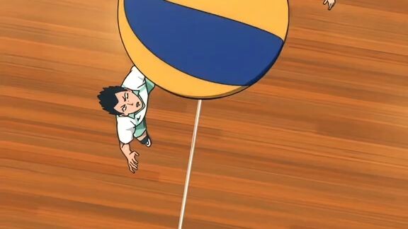 One of the best moments in Haikyuu