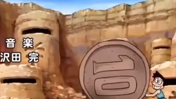 suneo membawa uang besar