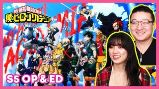 My Hero Academia Season 5 Opening & Ending Couples Reaction