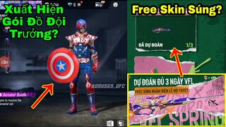 [Garena Free Fire]/Xuất Hiện Gói Đồ Đội Trưởng Cực Ngầu,Gà Rán Cho Free Skin Súng Ngắm Điện 24h