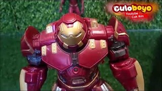 Unboxing Mainan Superhero Iron Man Hulkbuster, The flash, Batman | Masdafa Review