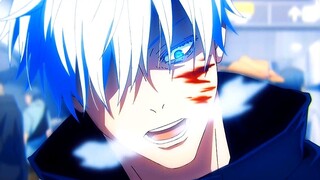 Gojo Satoru gasps and swallows his saliva. Is this the sound that became a trending topic? It's too 