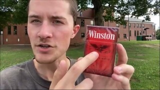 Smoking a Winston Red Cigarette - Review (2024)