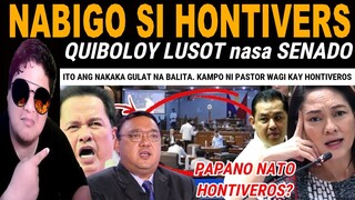KAKAPASOK LANG BREAKING NEWS! PASTOR QUIBOLOY LUSOT na sa SENADO at KAMARA Hontiveros Pahiya kay Att