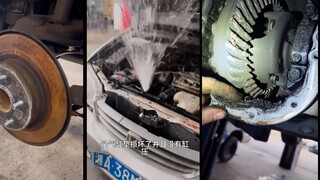 Kesalahan yang sangat fatal dialami oleh mekanik mobil, pelanggan mengatakan knalpot mengeluarkan as