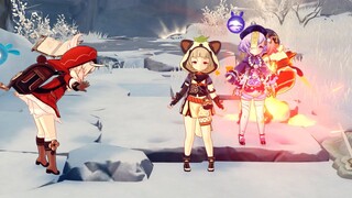 4 CHILDREN WITH MURDEROUS INTENT VS THE WORLD - Genshin Impact