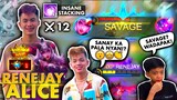 SAVAGE! by RENEJAYâ€™S PERFECT ALICE! (GULAT SI YAWI AT SANFORD!) | Mobile Legends