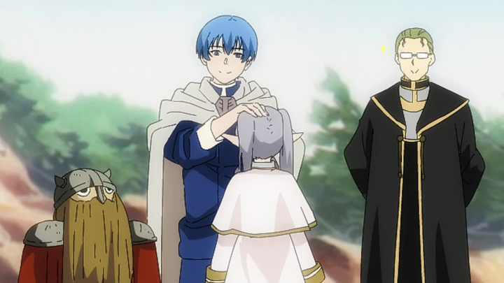 Animation deleted scene, touching Fulilian's head (