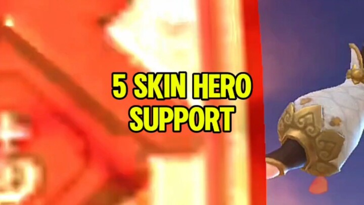 Rekomendasi 5 skin support#MLBBXSF6 #MLBB #MobileLegendsBangBang #rekomendasiskinmlbb
