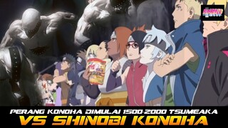 PERANG KONOHA DIMULAI! 1500 - 2000 TSUMEAKA VS SHINOBI DESA KONOHA