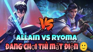 TOP Allain | Kirito Vs Ryoma Tại Đường Tà Thần Caesar Đang Chơi Thì Mất Điện Và Cái Kết ✓