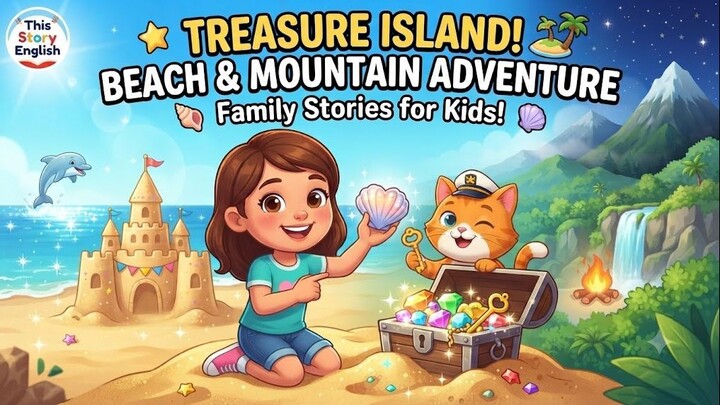 A Magical Day at the Beach! 🏖️ Fun Family Adventure & Stories for Kids