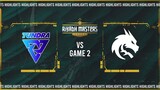 Game 2 Highlights: Team Spirit vs Tundra| BO2 | Riyadh Masters 2022 Group Stage