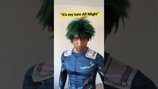 All Might joins Kakashi’s Bell challenge #anime #mha #naruto
