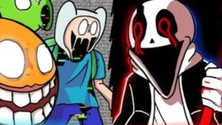 【Hoạt hình Undertale / *g tiếng Trung Quốc】 Nếu PIBBY hỏng gặp VHS SANS (cỏ nguyên) (có điều cần g