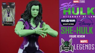 Marvel Legends SHE HULK Jennifer Walters Disney+ Infinity Ultron BAF Wave MCU Figure Review