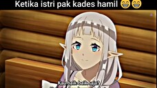 moment ketika istri pak kades hamil 😁😁 Isekai Nonbiri Nouka