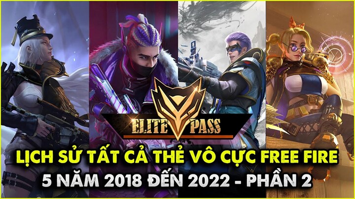 Free Fire | Lịch Sử Tất Cả Các Thẻ Vô Cực Trong Free Fire 2018 Đến 2022 - PHẦN 2 | Rikaki Gaming