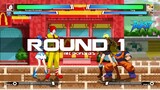 M.U.G.E.N Request Battle: Ronald Mcdonald & Cure Aqua vs. Yang & Goku