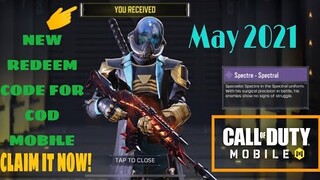 *May 2021* Call Of Duty Mobile New Redeem Code | Redeem Code Cod Mobile