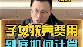 子女的抚养费到底如何计算？