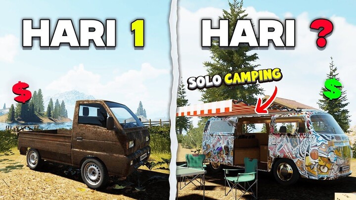 Gue Berpetualang Dan Solo Camping Menggunakan Mobil CAMPER VAN di Caravanners