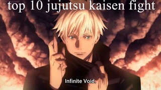 Top 10 Jujutsu kaisen Fight