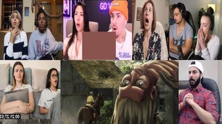 ATTACK ON TITAN EPISODE 2X2 REACTION MASHUP!!