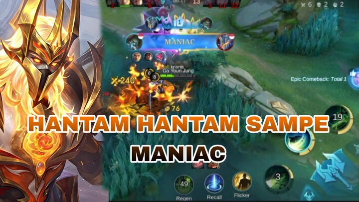 HANTAM HANTAM SAMPE MANIAC