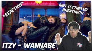 (CANT BREATHE!!) ITZY "WANNABE" M/V - REACTION!