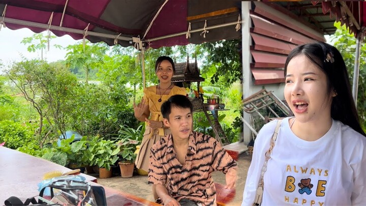 มาทำอาหารที่บ้านแม่สุภาพที่บ้านแพง