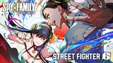 "Street Fighter 6" × "The Movie SPY × FAMILY CODE: White" special collaboration animation