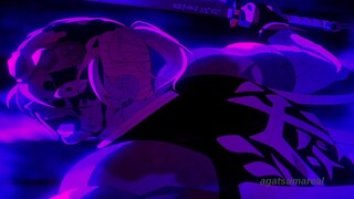 Tengen Uzui vs Gyutaro fight scene