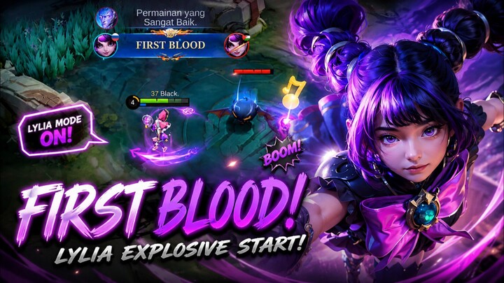 Main Lylia Emang Bikin Lawan Emosi! Zoning, Push, First Blood 😎✨
